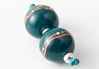 Teal Lampwork Beads alternative view 1