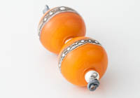 Orange Lampwork Beads alternative view 1