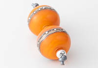 Orange Lampwork Beads alternative view 2