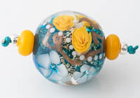 Lampwork Flowery Bead Set