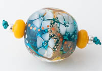 Lampwork Flowery Bead Set alternative view 1