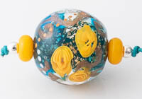 Lampwork Flowery Bead Set alternative view 2