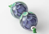 Lampwork Dahlia Beads alternative view 1