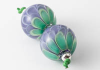 Lampwork Dahlia Beads alternative view 2