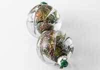 Dichroic Swirly Lampwork Beads alternative view 2