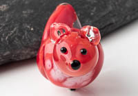 Lampwork Fox Bead alternative view 1