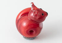 Lampwork Fox Bead alternative view 2