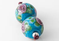 Lampwork Rose Beads alternative view 2