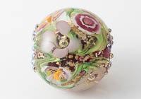 Lampwork Flowery Bead alternative view 1