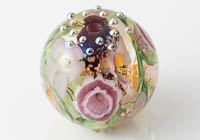 Lampwork Flowery Bead alternative view 2