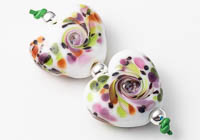 Lampwork Heart Beads alternative view 1