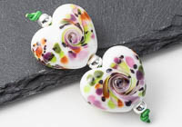 Lampwork Heart Beads alternative view 2