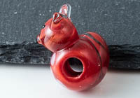 Lampwork Fox Charm Bead alternative view 1