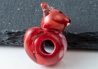 Lampwork Fox Charm Bead alternative view 2