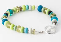 Spring Lampwork Bracelet alternative view 2