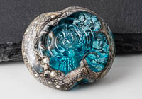 Large Whirlpool Lampwork Bead alternative view 1