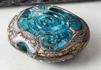 Large Whirlpool Lampwork Bead alternative view 2