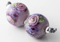 Lampwork Rose Beads alternative view 2