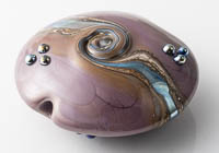 Purple Lampwork Bead alternative view 2