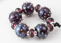 Bumpy Lampwork Beads alternative view 2