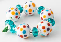 Spotty Lampwork Beads alternative view 1