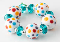 Spotty Lampwork Beads alternative view 2