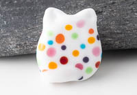 Rainbow Lampwork Cat Bead alternative view 1