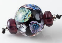 Flowery Murrini Lampwork Bead