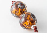 Lampwork Rose Beads alternative view 1