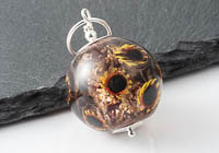 Sunflower Lampwork Pendant Necklace alternative view 1