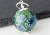 Flower Lampwork Pendant Necklace alternative view 1