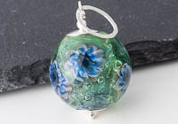 Flower Lampwork Pendant Necklace alternative view 2