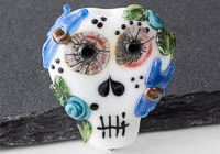 Lampwork Sugar Skull Bead