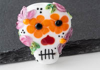 Lampwork Sugar Skull Bead