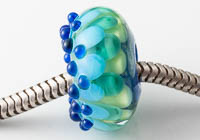 Dahlia Lampwork Charm Bead