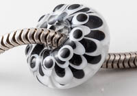 Dahlia Lampwork Charm Bead alternative view 2