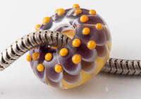 Dahlia Lampwork Charm Bead alternative view 1