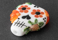 Lampwork Sugar Skull Bead alternative view 2