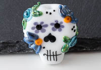 Lampwork Sugar Skull Bead