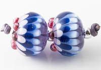 Lampwork Dahlia Beads