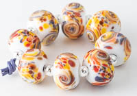 Fritty Lampwork Beads alternative view 1