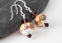 Lampwork Fritty Earrings