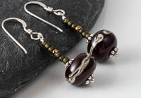 "Amara" Lampwork Earrings