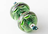 Lampwork Dahlia Beads alternative view 1