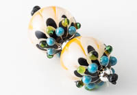 Lampwork Dahlia Beads alternative view 2