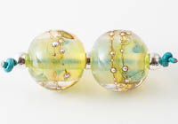 Lampwork Flowery Beads