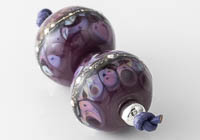 Purple Lampwork Beads alternative view 1