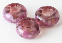 Pink Lampwork Charm Beads alternative view 2