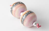 Pink Lampwork Beads alternative view 2