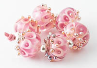 Lampwork Dahlia Bead Set alternative view 1